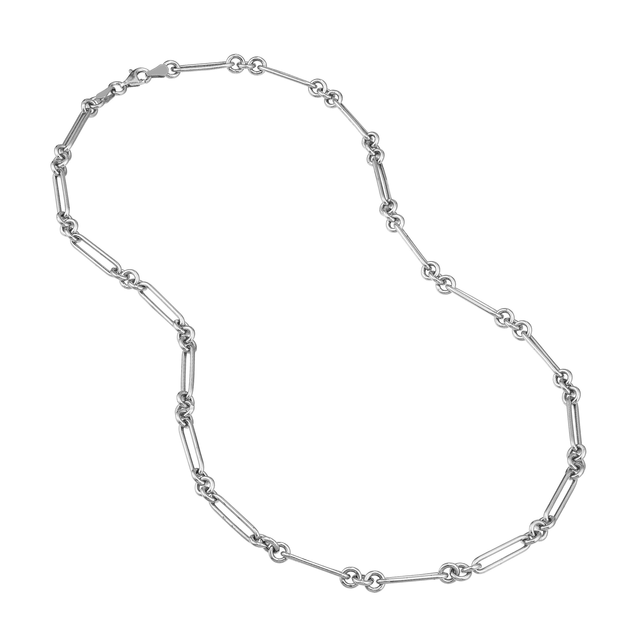 3+1 Hollow Fancy Rounded Paper Clip Chain
