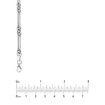 3+1 Hollow Fancy Rounded Paper Clip Chain