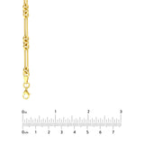 3+1 Hollow Fancy Rounded Paper Clip Chain