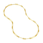 3+1 Hollow Fancy Rounded Paper Clip Chain