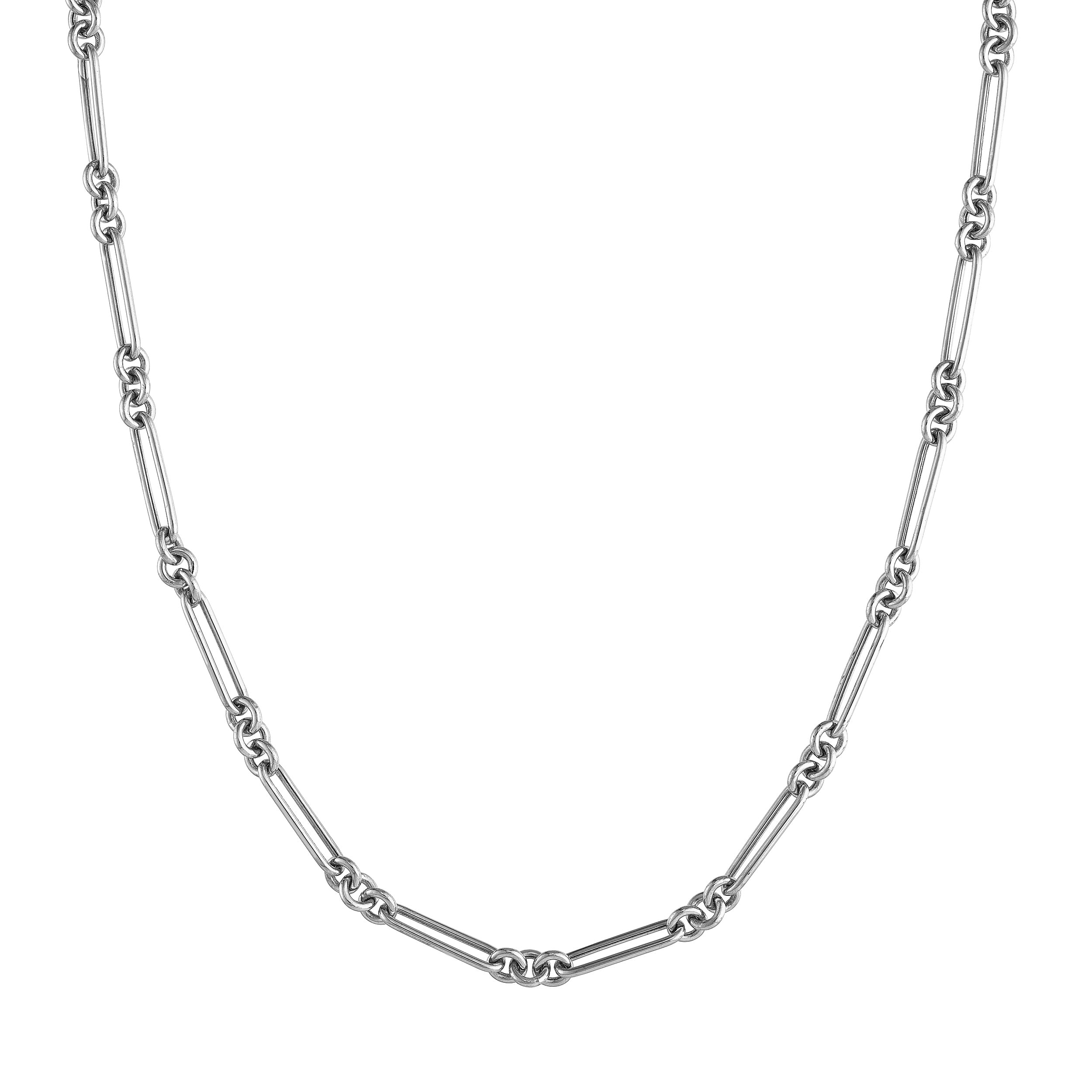 3+1 Hollow Fancy Rounded Paper Clip Chain