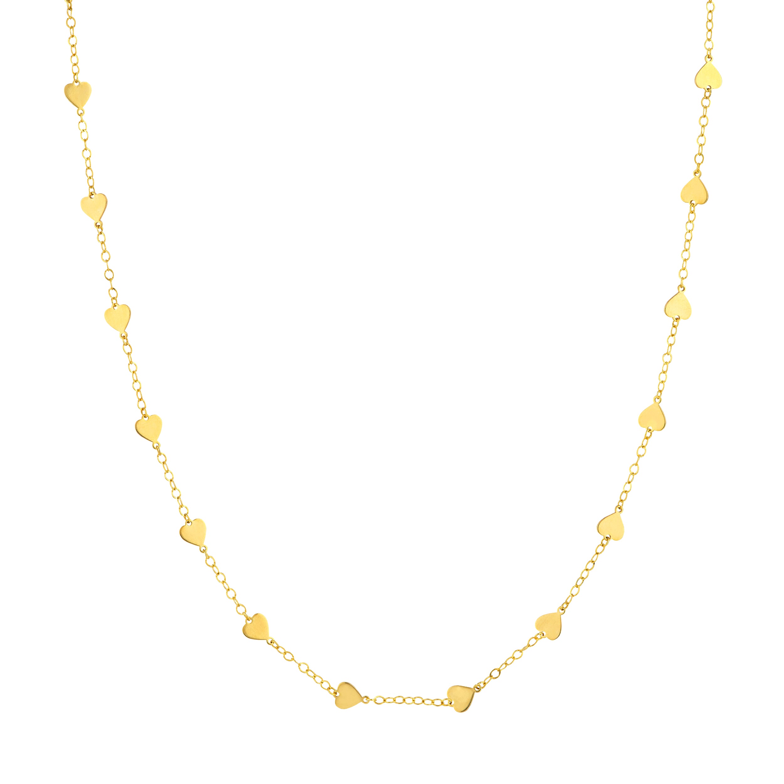 Heart Station Necklace