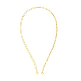 50/50 Paper Clip + Double D/C Cable Split Chain