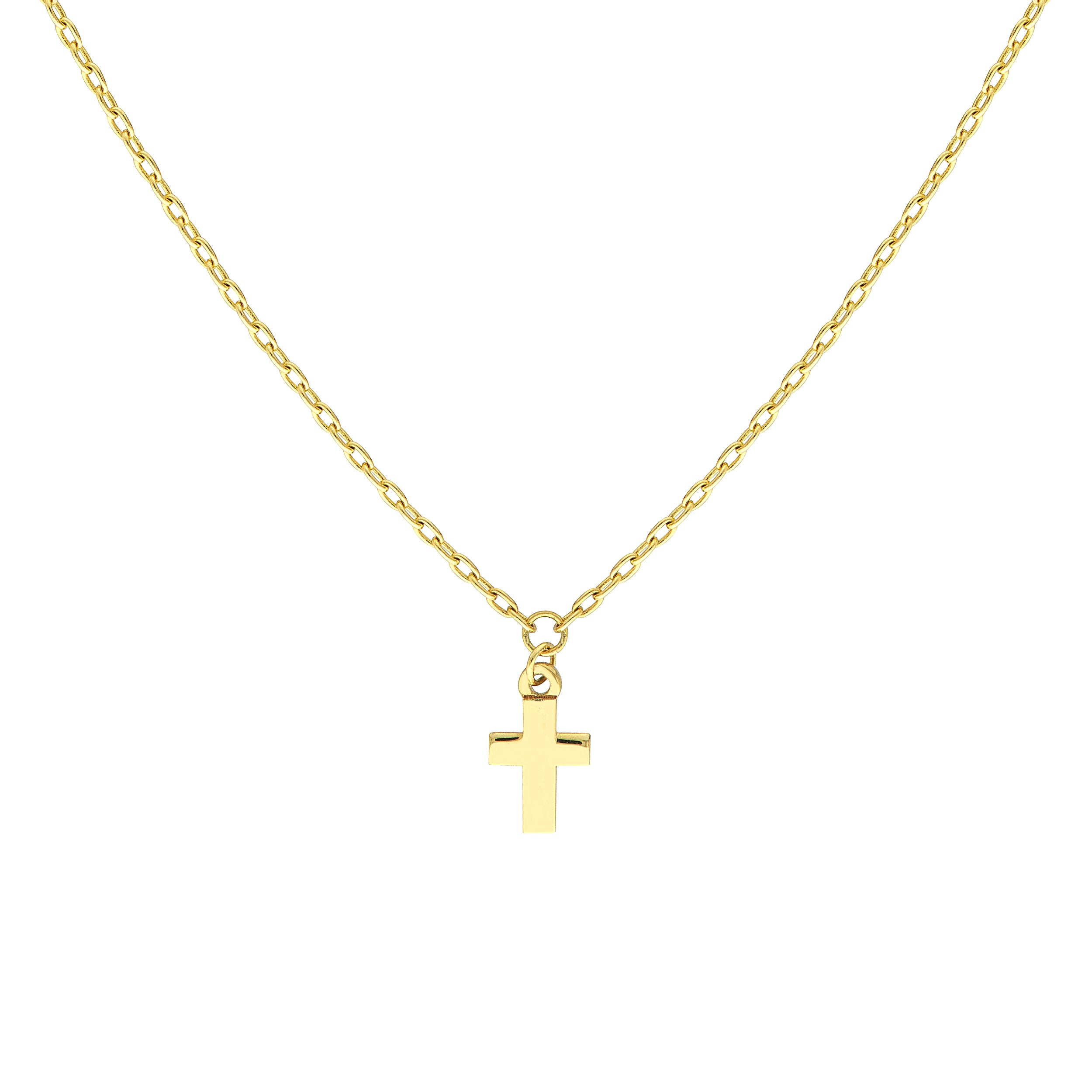 So You Mini Cross Dangle Necklace