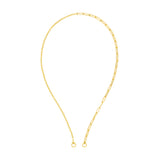 50/50 Paper Clip Split Chain