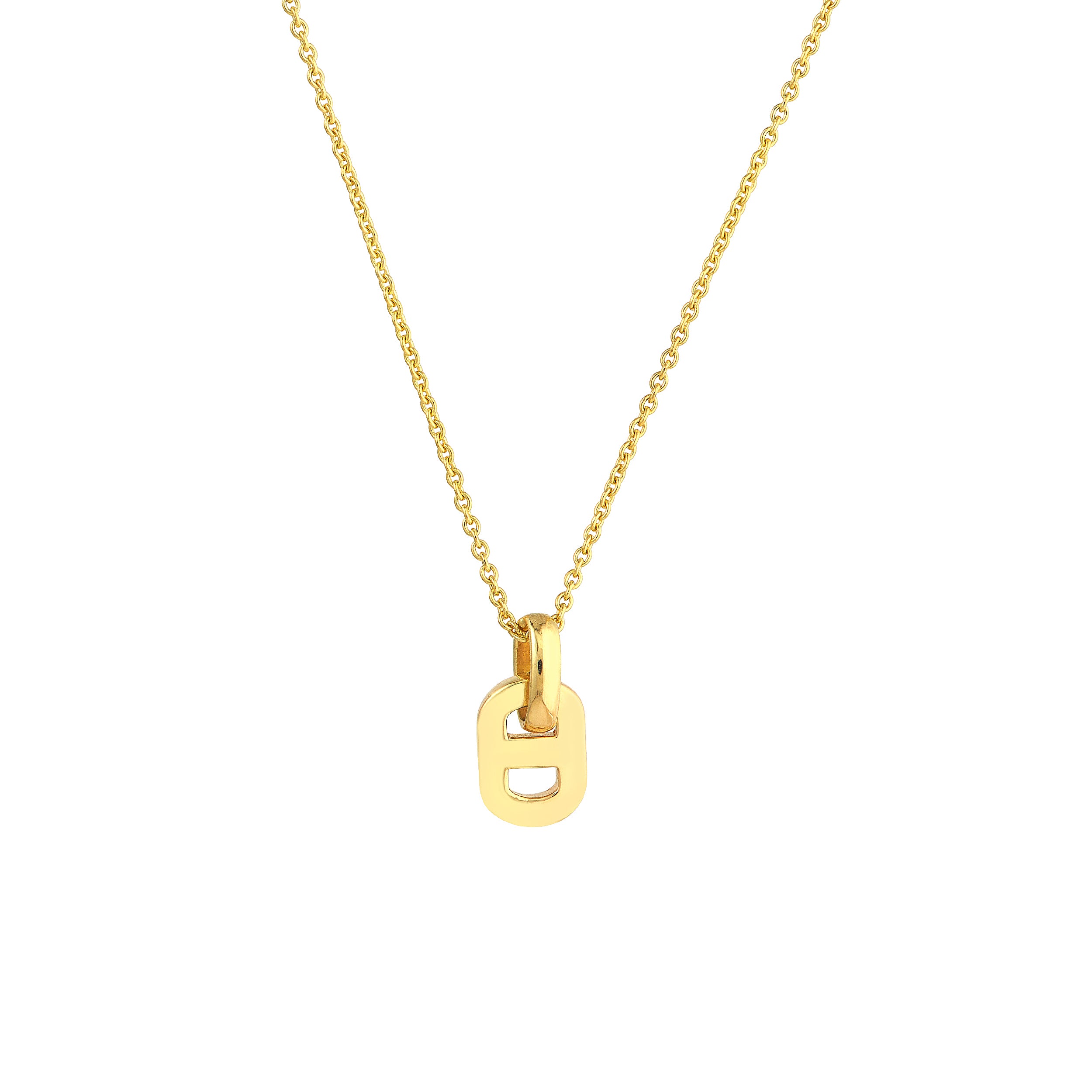 Flat Mariner Link Necklace
