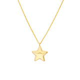 Puff Star Necklace with Lobster