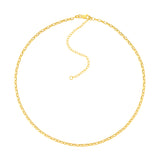 Mini Rectangular Link Choker Chain