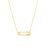 Safety Pin Necklace