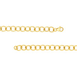 9.30mm Hollow Rounded Wire Link Chain