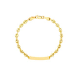 Childrens Puff Mariner ID Bracelet