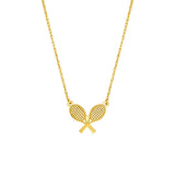 So You Tennis Rackets Necklace