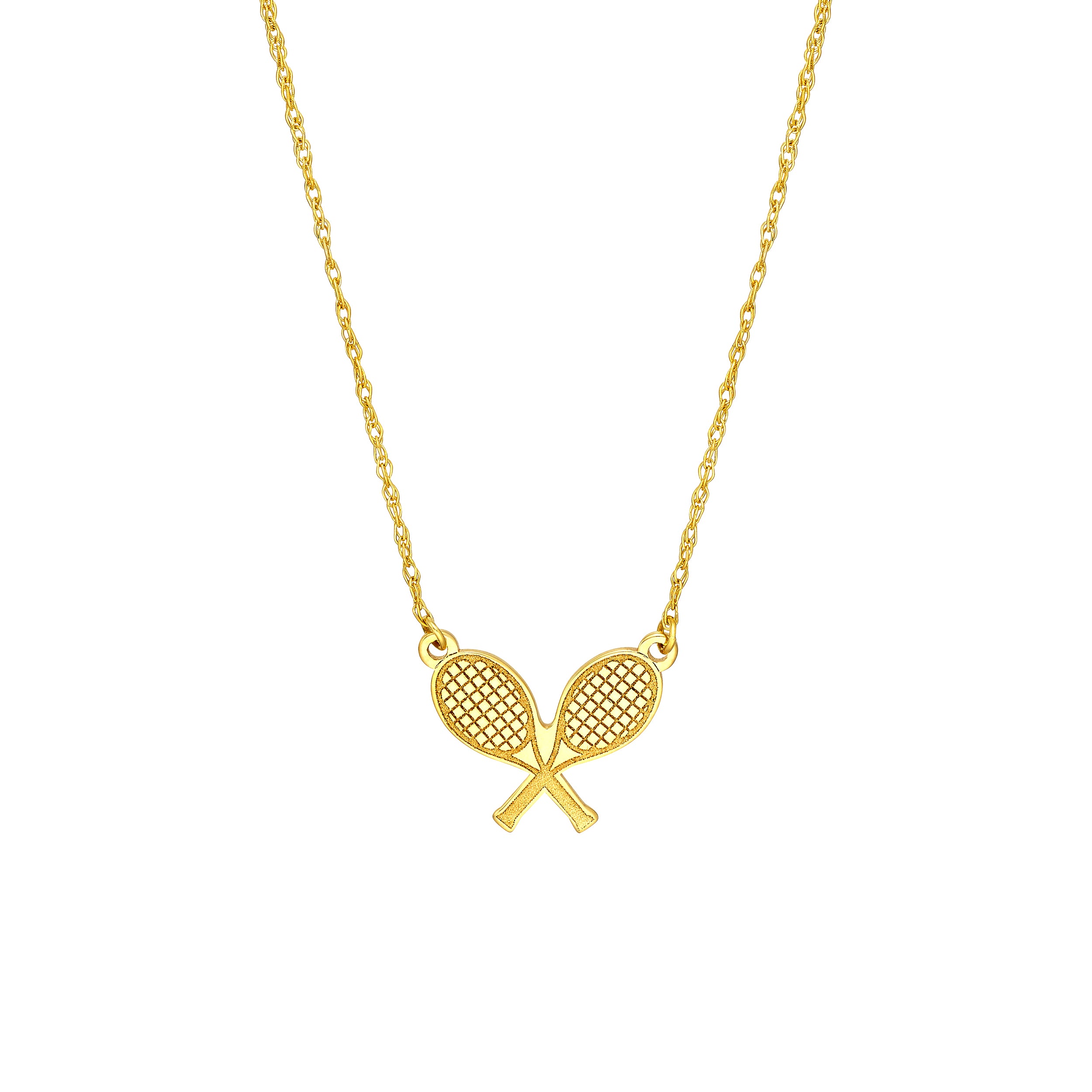 So You Tennis Rackets Necklace