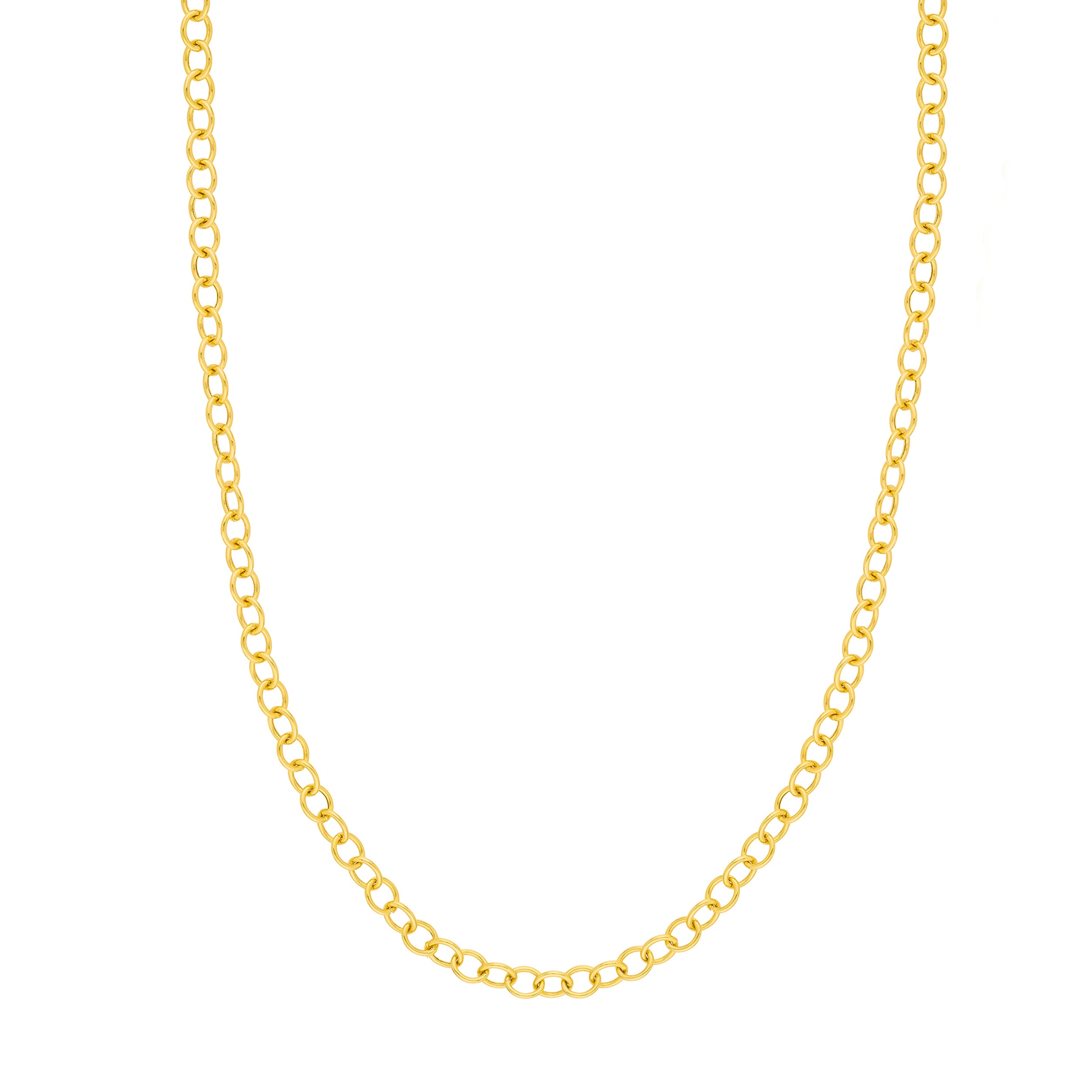 Hollow Rounded Link Chain