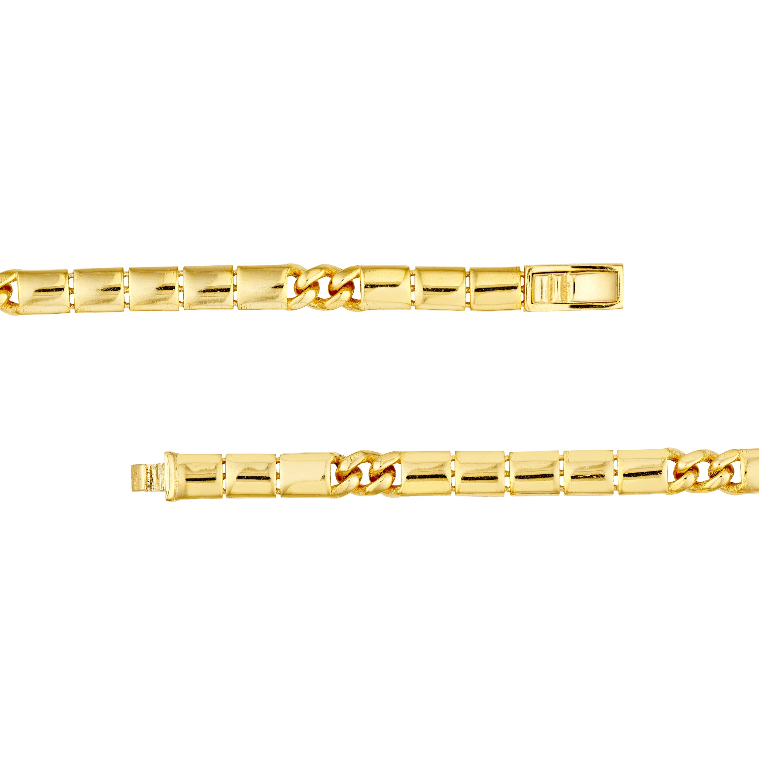 4.70mm Hollow 5+1 Flat Tile Link Chain with Box Lock