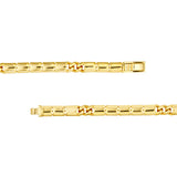 4.70mm Hollow 5+1 Flat Tile Link Chain with Box Lock