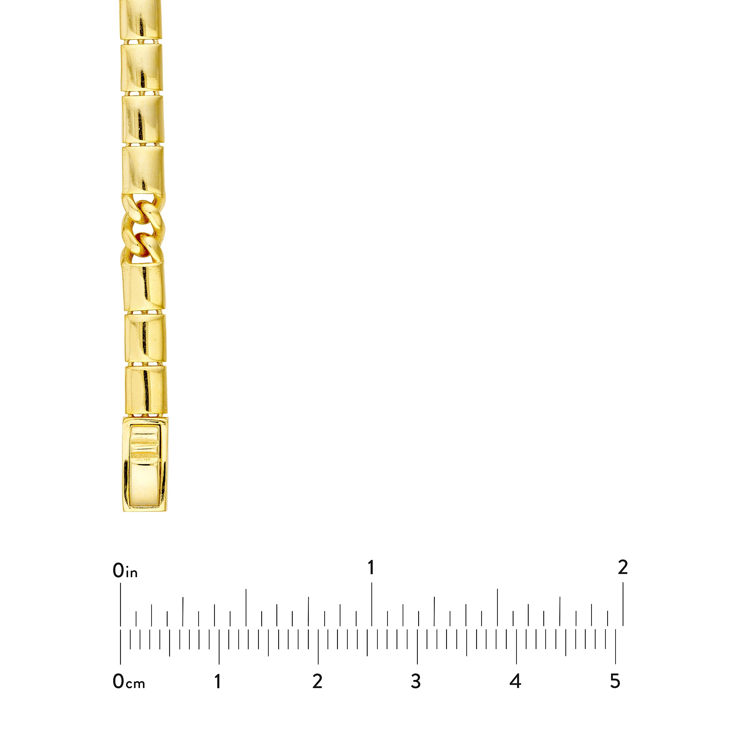4.70mm Hollow 5+1 Flat Tile Link Chain with Box Lock