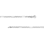 2.80mm Hollow 6+1 Rolo Chain with Pear Shape Lock