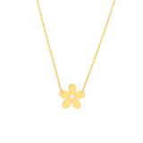 So You Diamond Flower Necklace