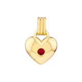 Ruby Heart Pendant