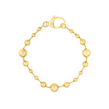 Diamond Bead Station Bracelet