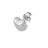 Puffy Heart Stud Earrings