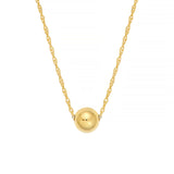 So You Puffy Bead Charm Necklace