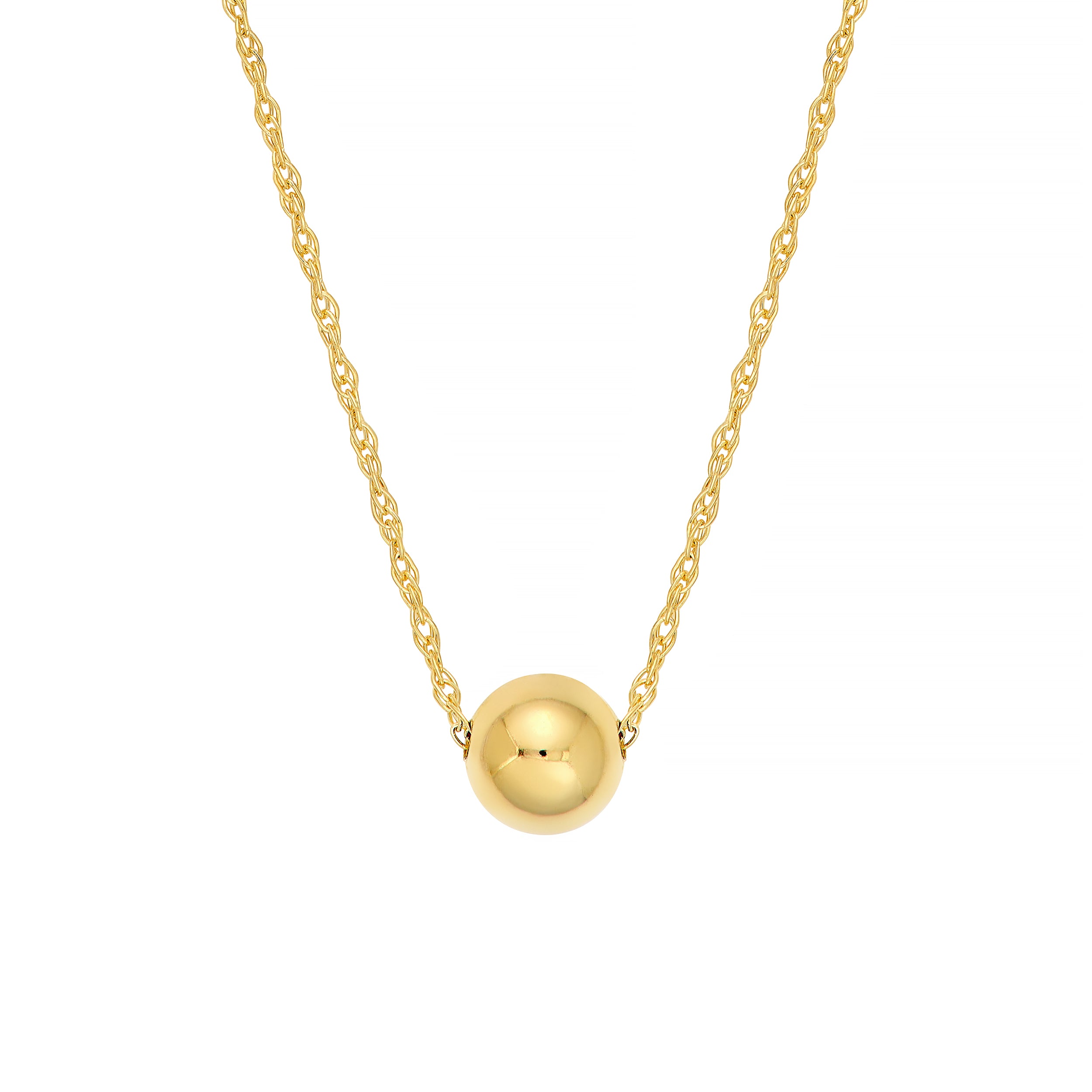 So You Puffy Bead Charm Necklace