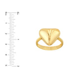 Puffy Triangle Ring