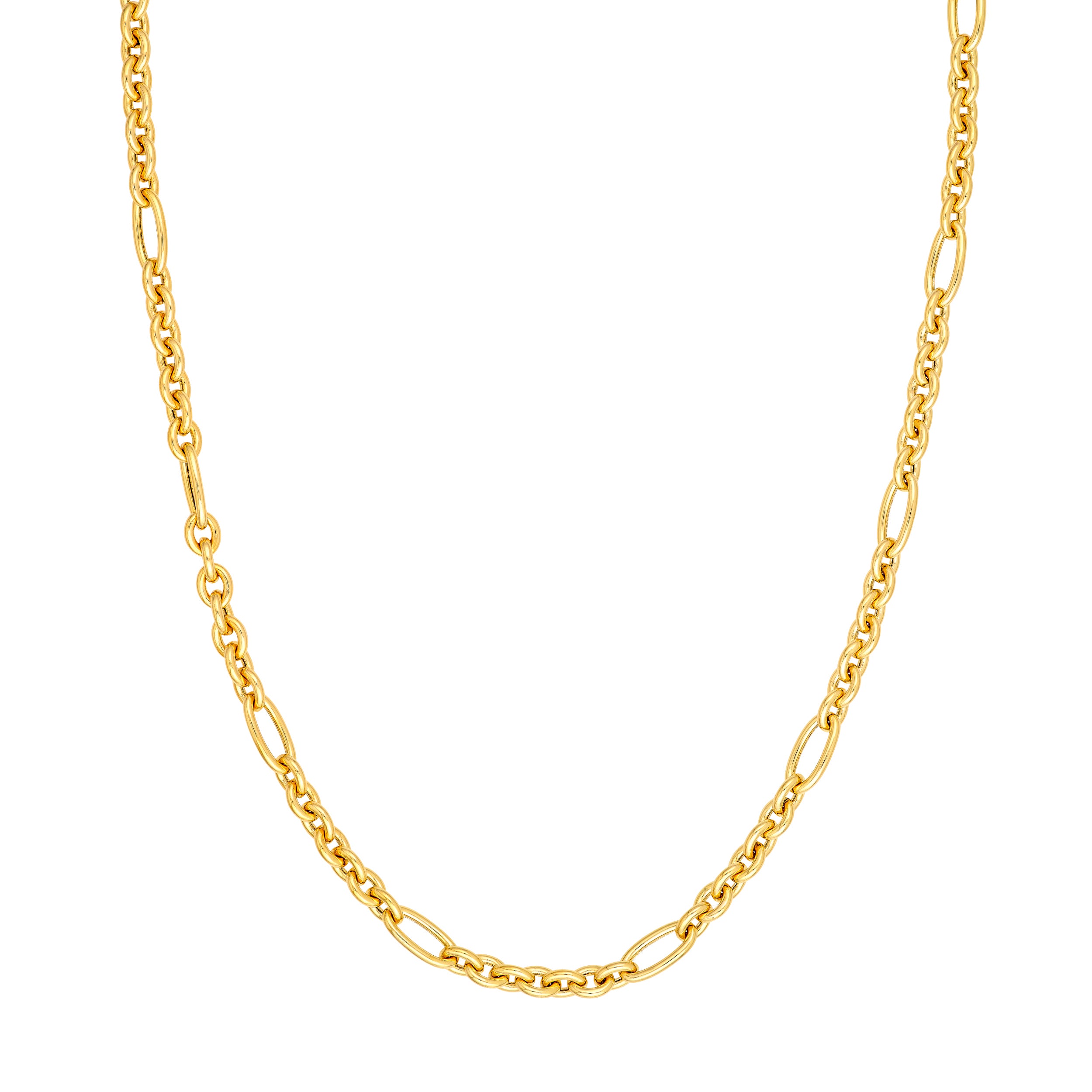 Hollow Oval Link 7+1 Chain