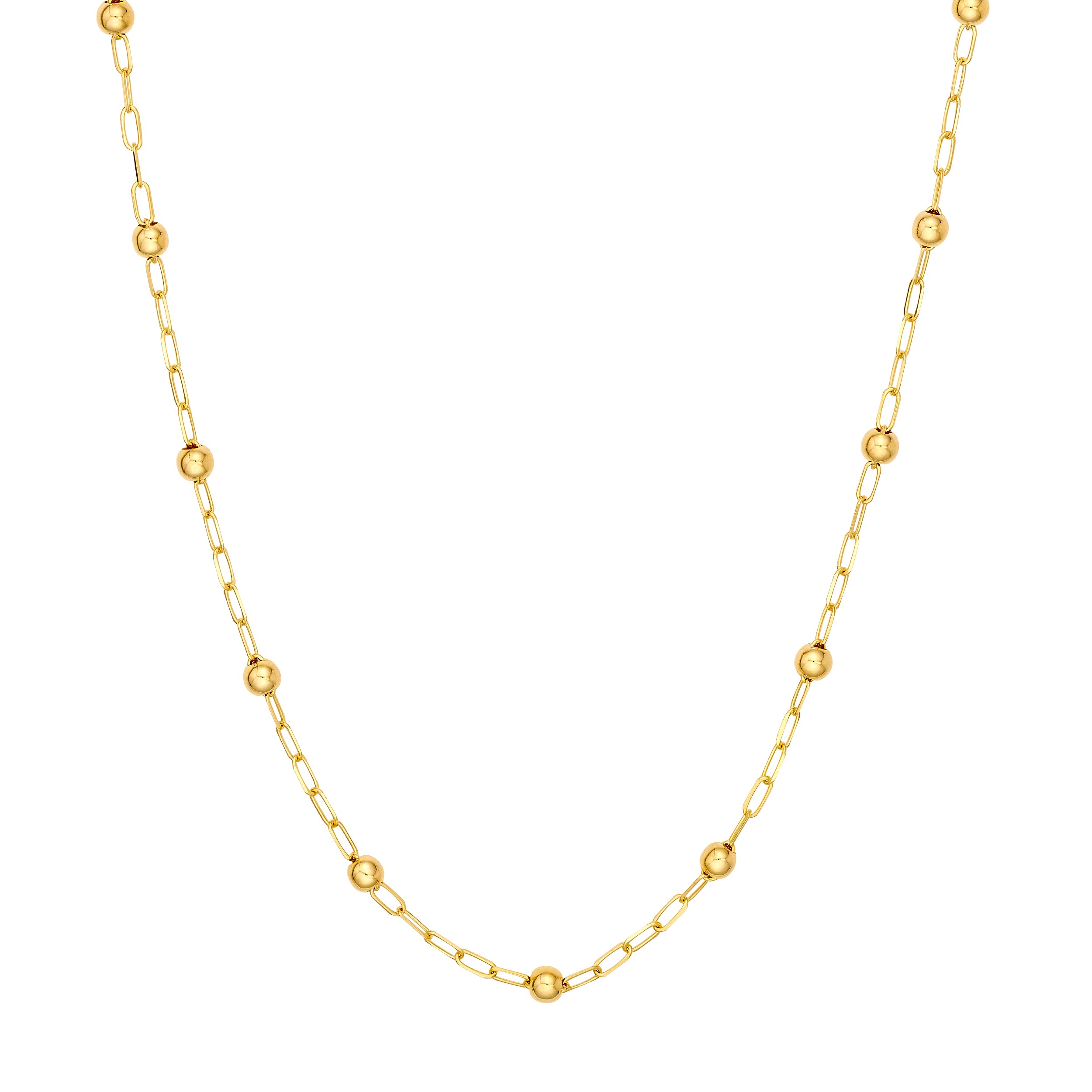 Beaded Paper Clip Chain