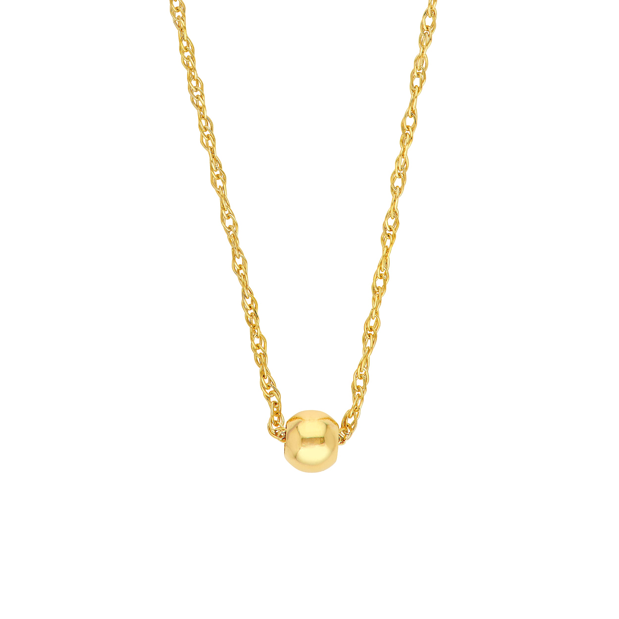 So You Small Bead Pendant Necklace
