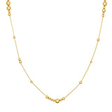 Long and Lovely Alternating Beaded Necklace