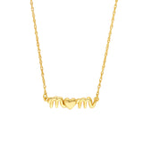 So You Mom Heart Necklace