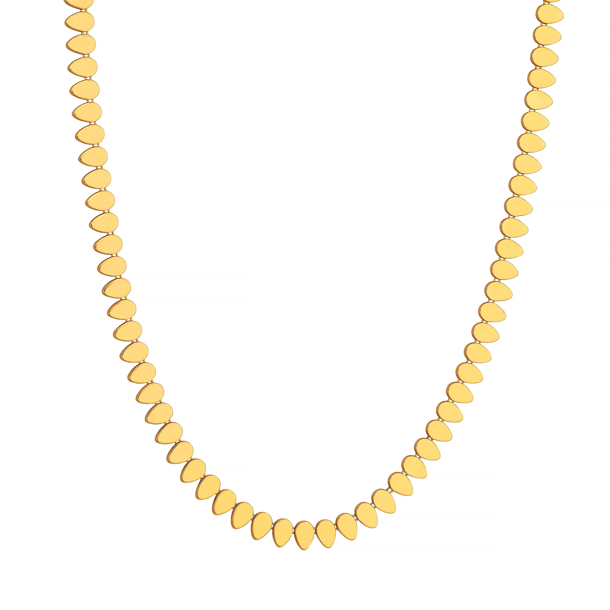 Flat Teardrop Link Chain
