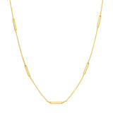 Dainty Bar Station Chain