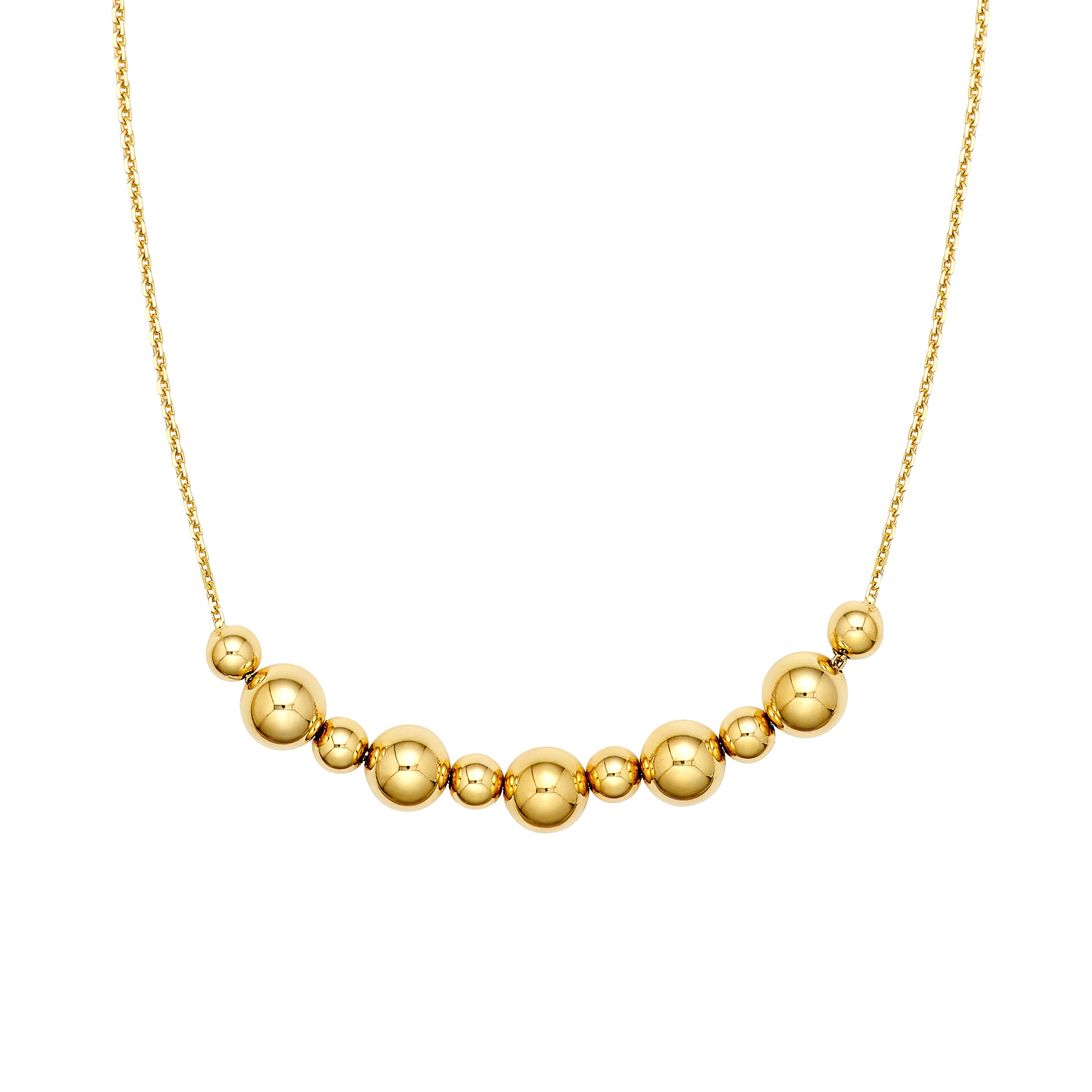 Adjustable Alternating Bead Necklace