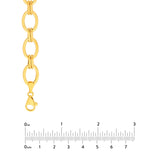 Hollow Oval & Double Link Chain