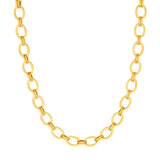 Hollow Oval & Double Link Chain