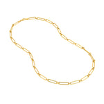 Hollow Fancy Paper Clip Link 1+1 Chain