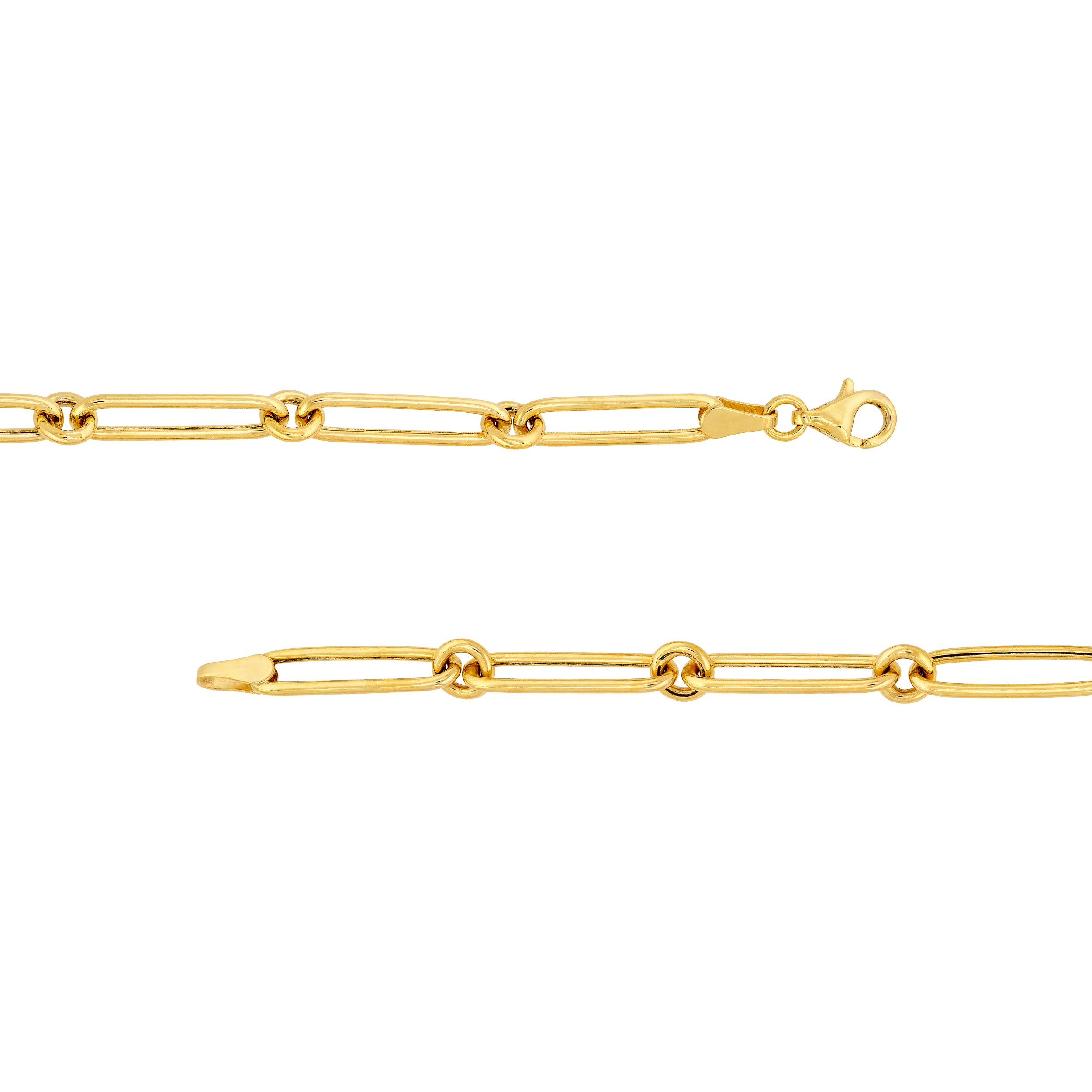 Hollow Fancy Link 1+1 Chain