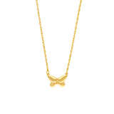 So You Puffy Butterfuly Necklace