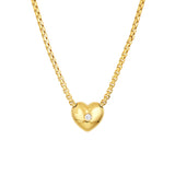 1/10tcw Diamond Heart Pendant Necklace