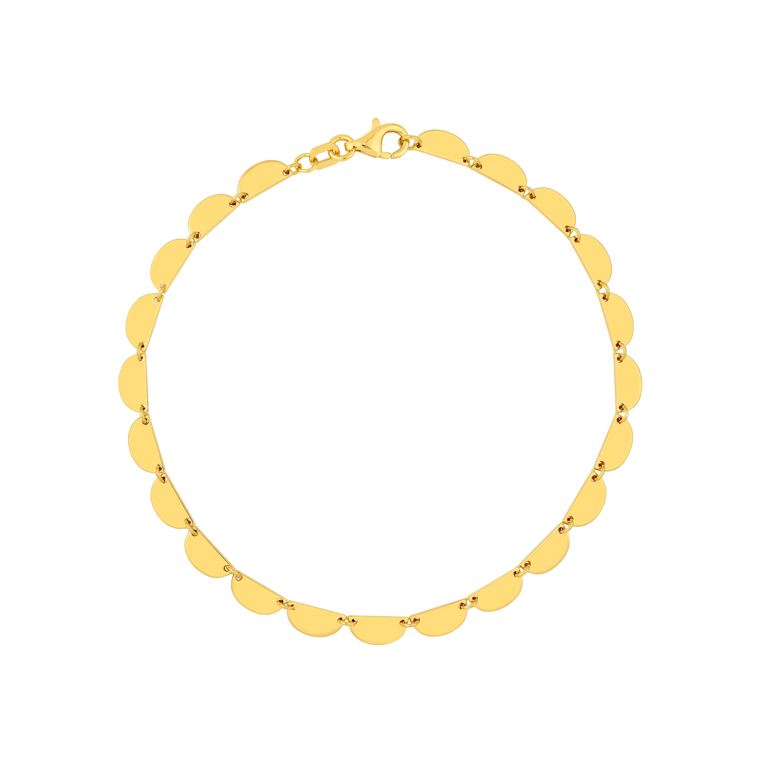 Half Moon Link Bracelet