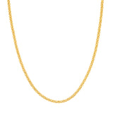 Hollow Flat Oval Link Chain
