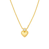 So You Diamond Heart Necklace