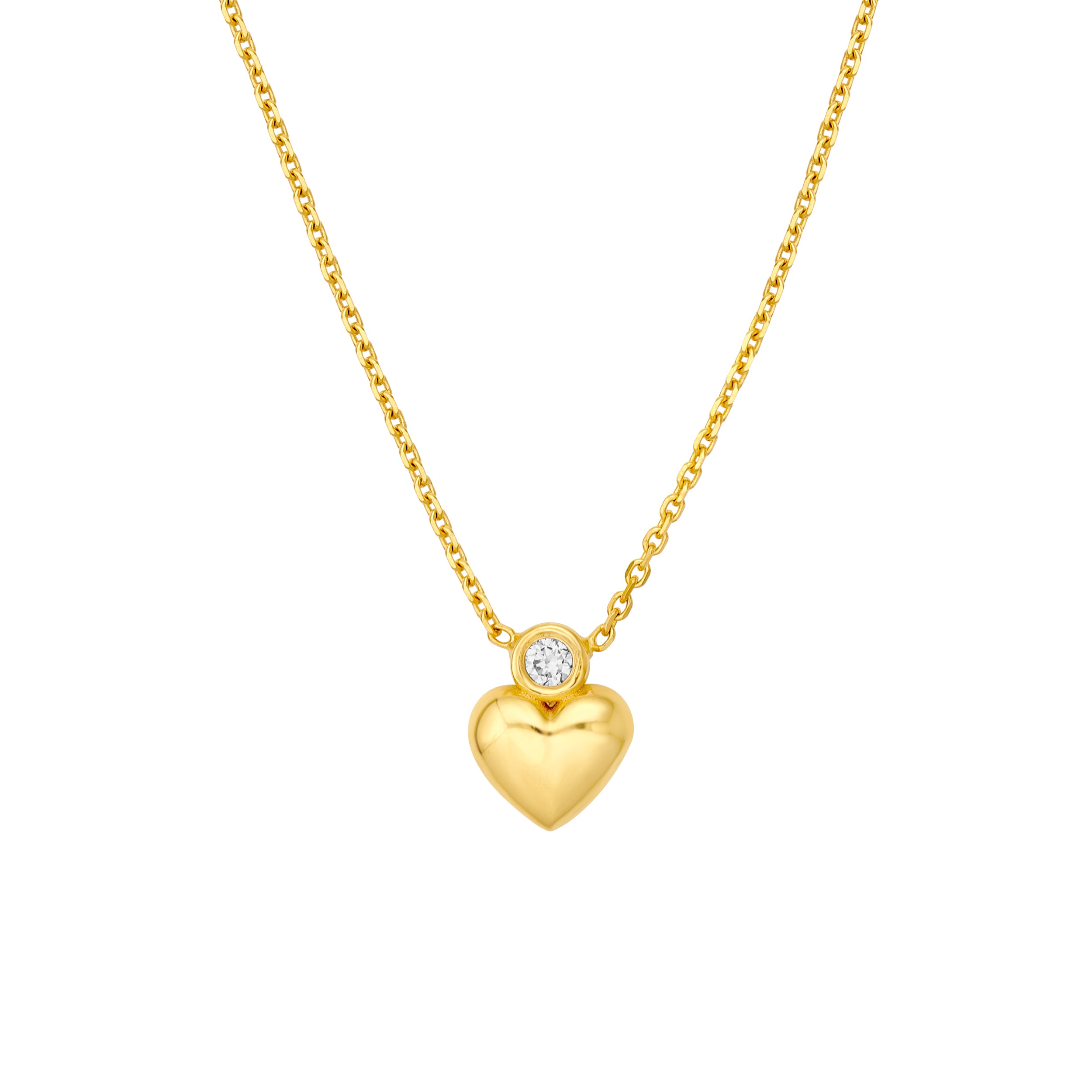 So You Diamond Heart Necklace