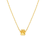 So You Paw Print Pendant Necklace
