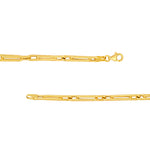 3.70mm Interlocking Paper Clip Chain