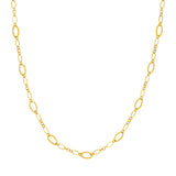 Oval Twisted & Polished Link Chain